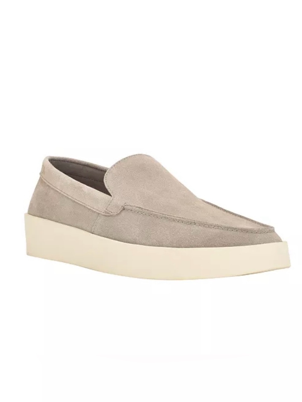 Calvin Klein Carch Men’s Suede Slip-On Loafers Grey Size 11.5